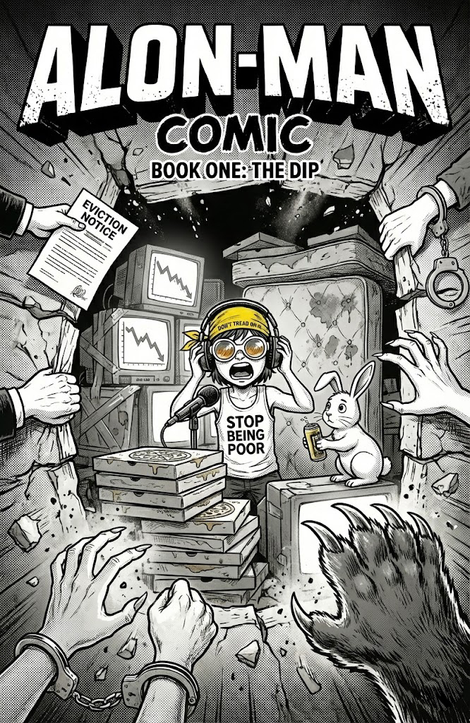 ALON-MAN Comic Book Cover